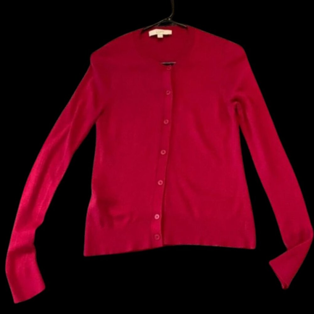 Loft reddish pink top size medium - Picture 2 of 5